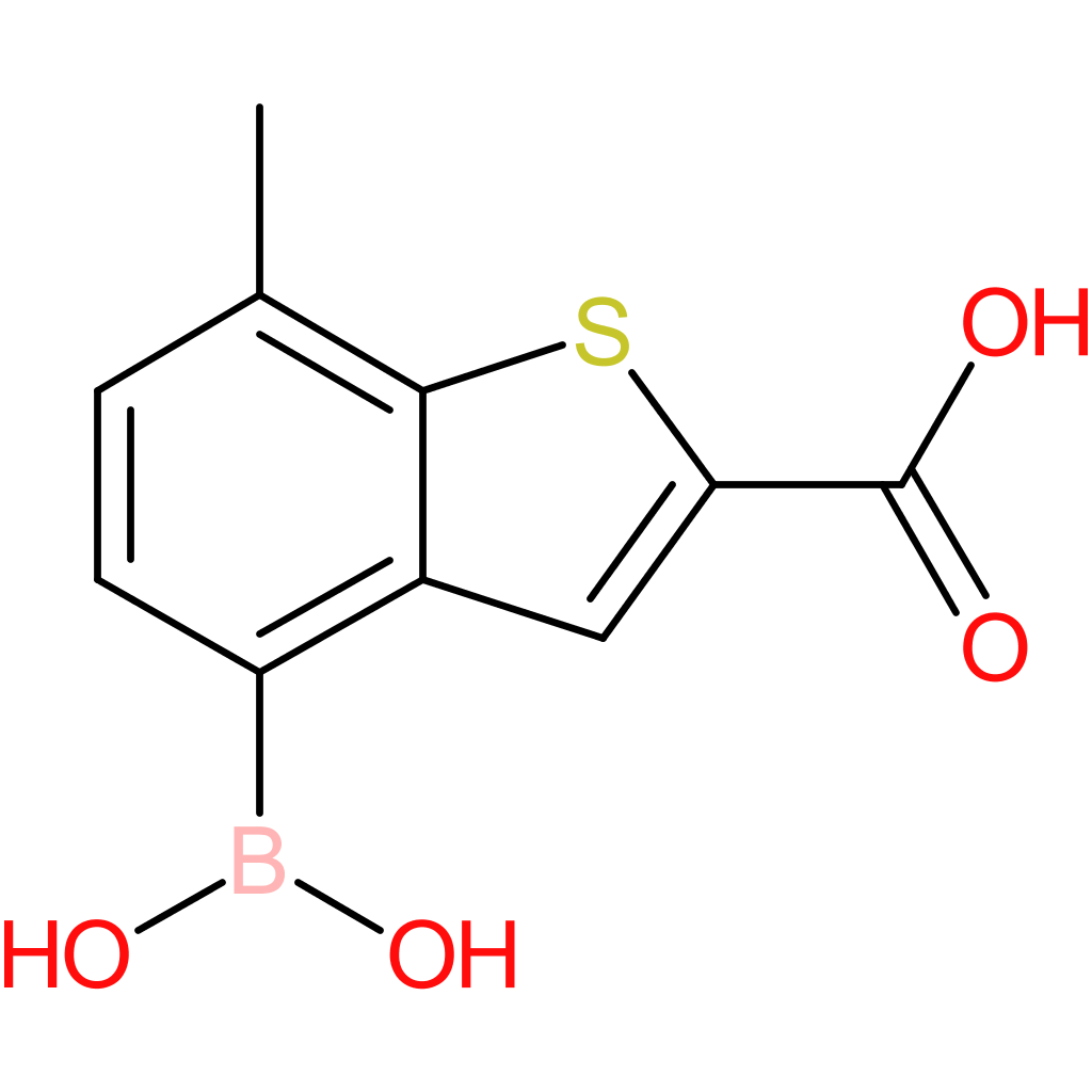2-carboxy-7-methylbenzothiophene-4-boronic acid