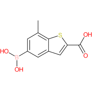 2-carboxy-7-methylbenzothiophene-5-boronic acid