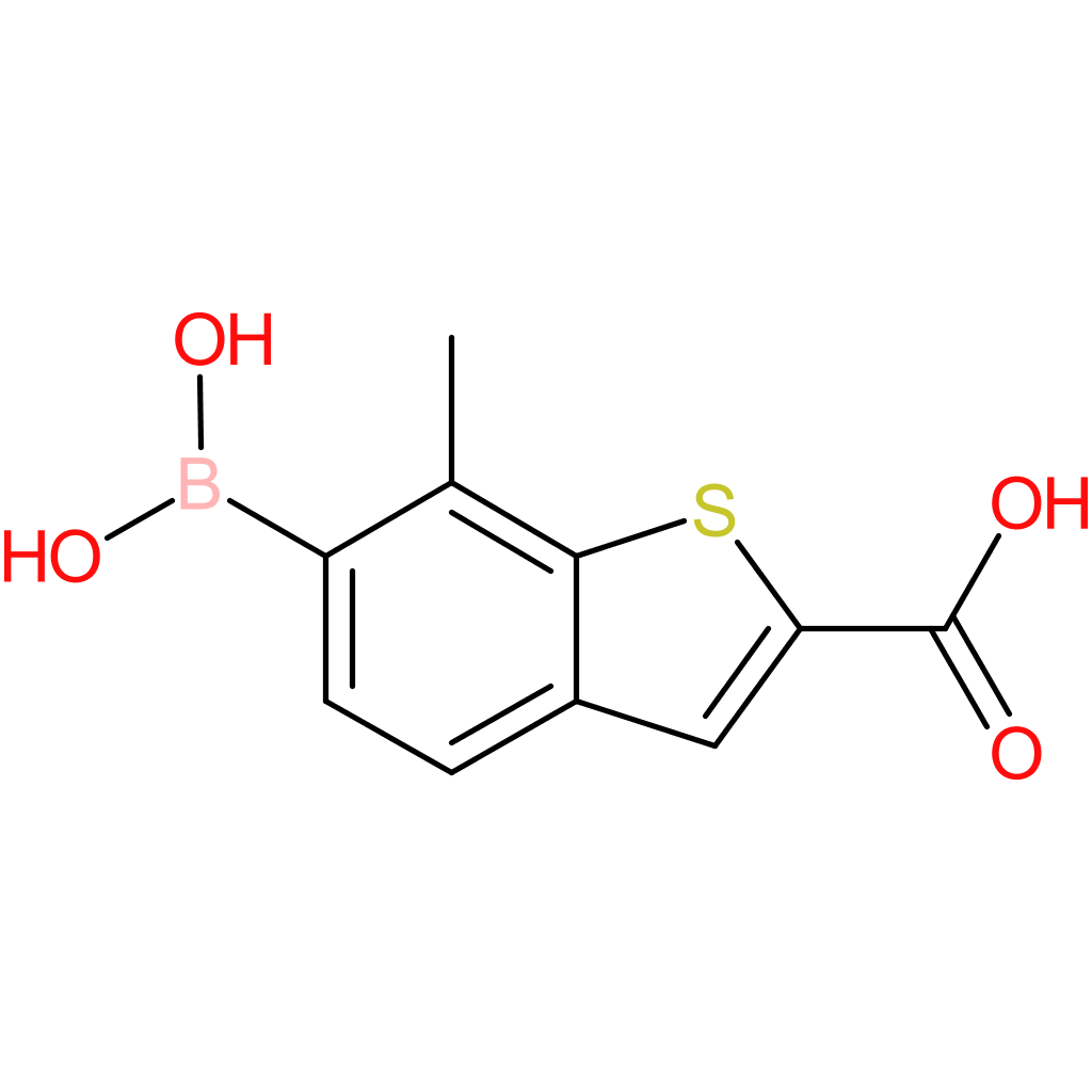 2-carboxy-7-methylbenzothiophene-6-boronic acid