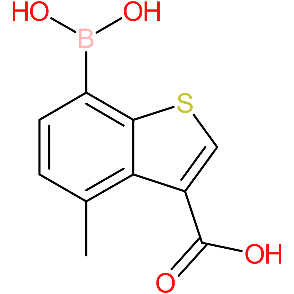 3-carboxy-4-methylbenzothiophene-7-boronic acid