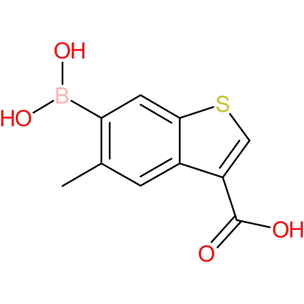 3-carboxy-5-methylbenzothiophene-6-boronic acid