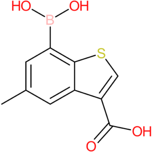 3-carboxy-5-methylbenzothiophene-7-boronic acid