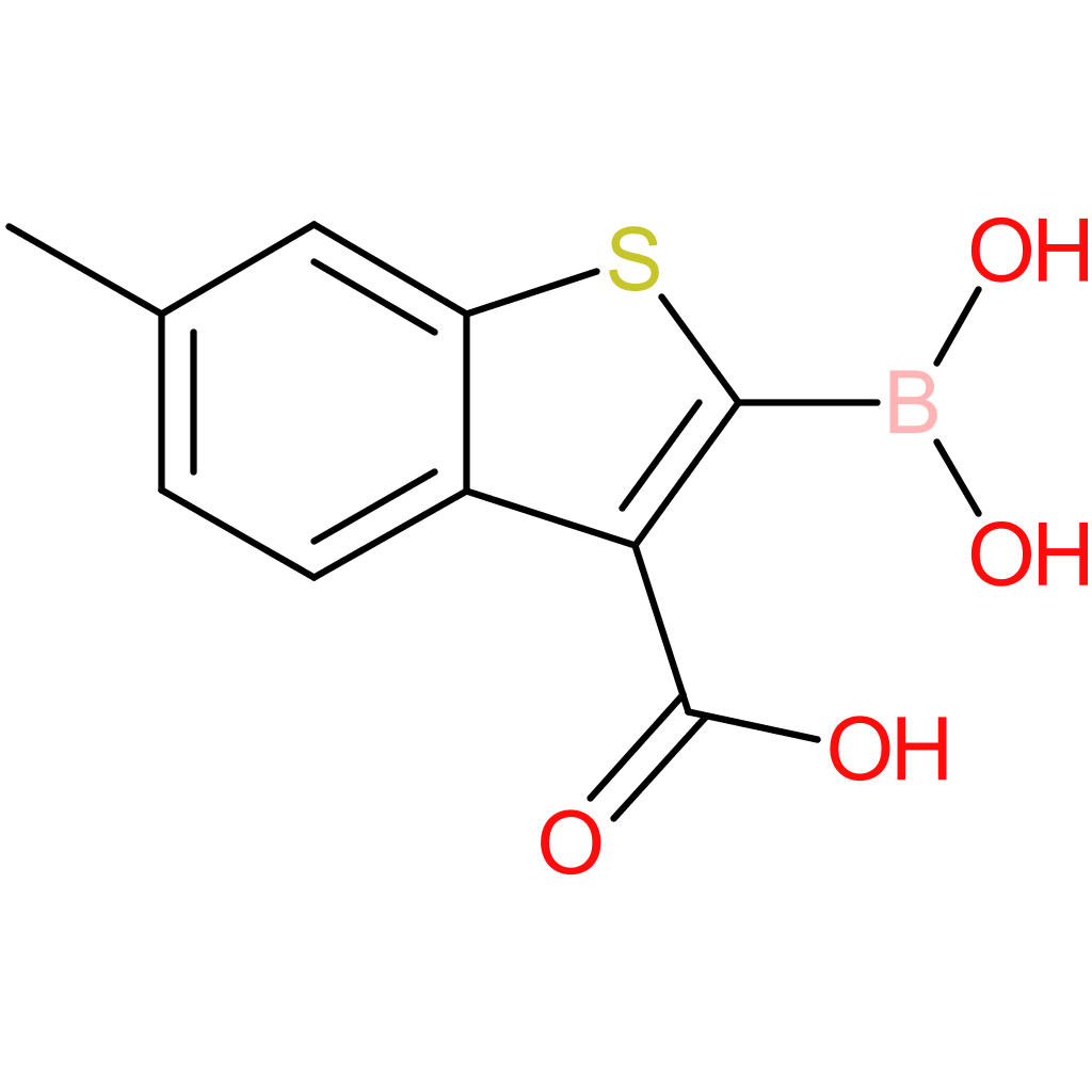 3-carboxy-6-methylbenzothiophene-2-boronic acid