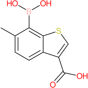 3-carboxy-6-methylbenzothiophene-7-boronic acid
