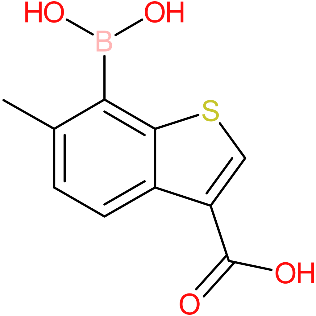 3-carboxy-6-methylbenzothiophene-7-boronic acid