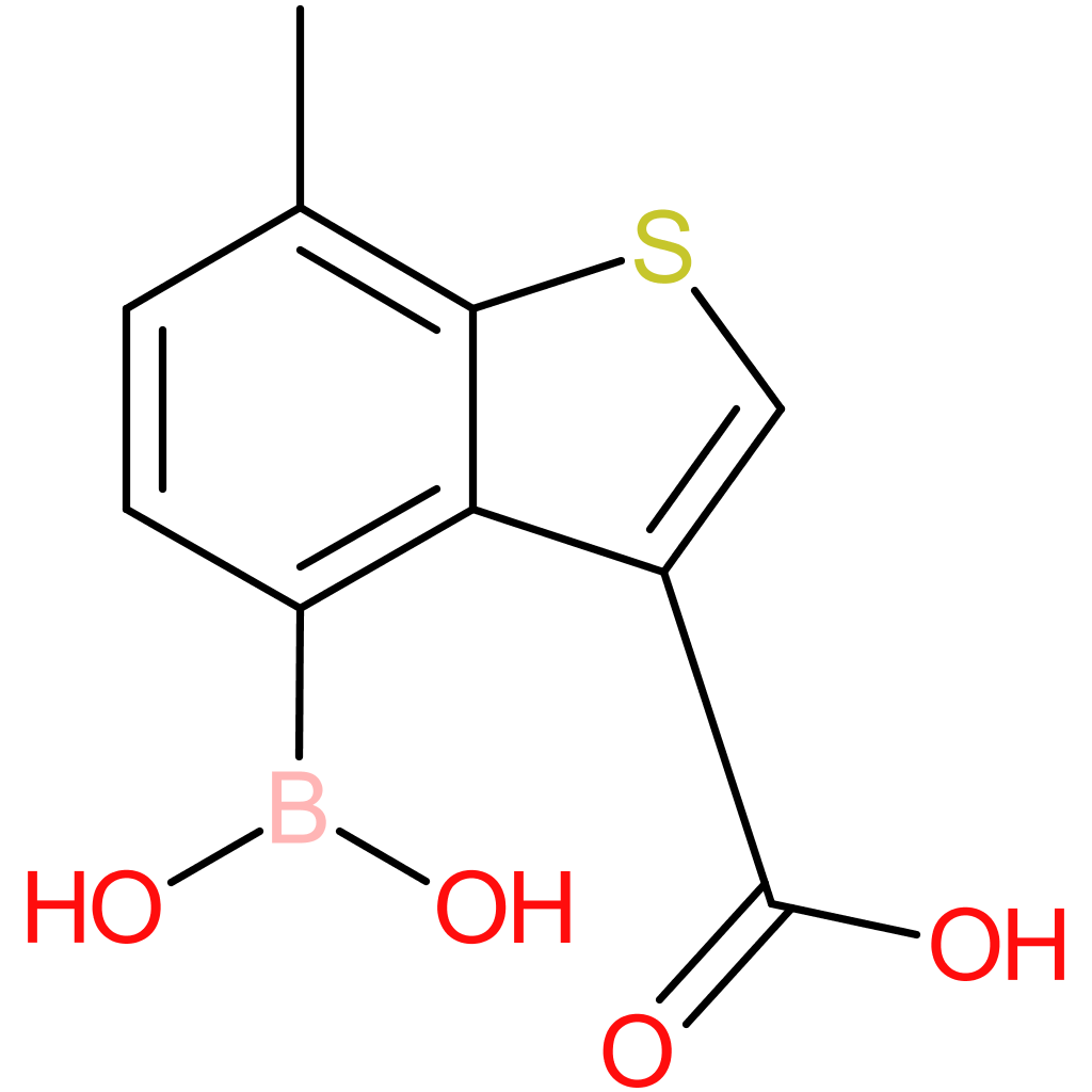 3-carboxy-7-methylbenzothiophene-4-boronic acid