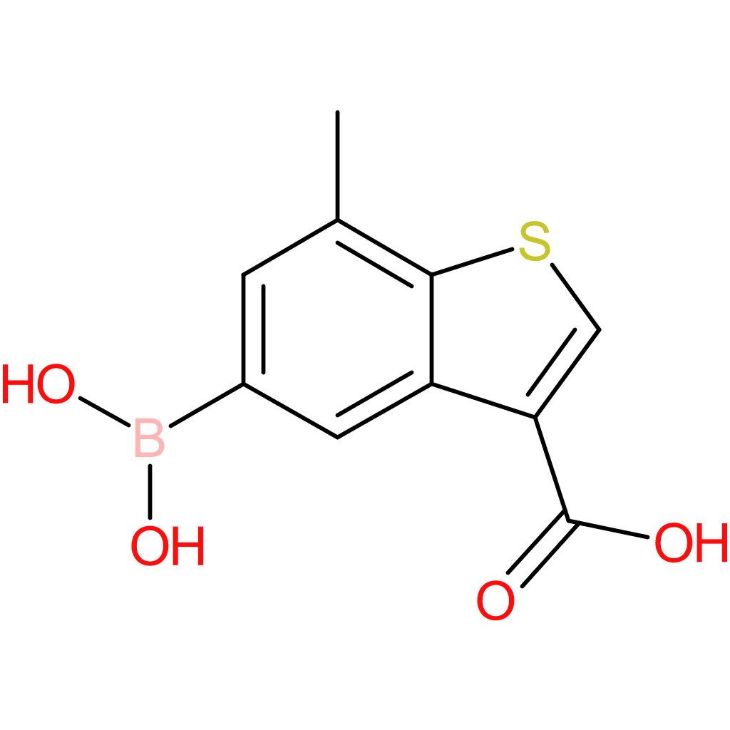 3-carboxy-7-methylbenzothiophene-5-boronic acid