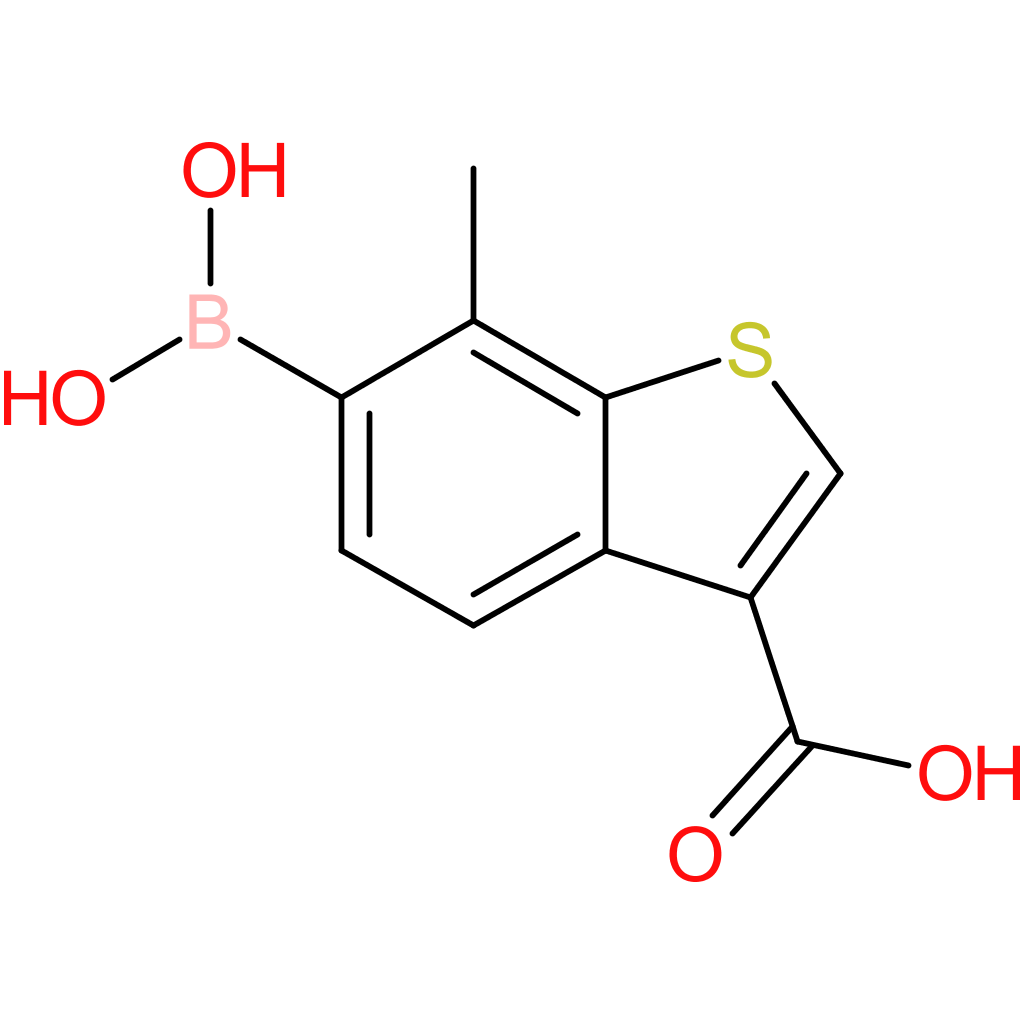 3-carboxy-7-methylbenzothiophene-6-boronic acid