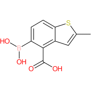 4-carboxy-2-methylbenzothiophene-5-boronic acid