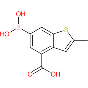 4-carboxy-2-methylbenzothiophene-6-boronic acid