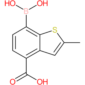 4-carboxy-2-methylbenzothiophene-7-boronic acid