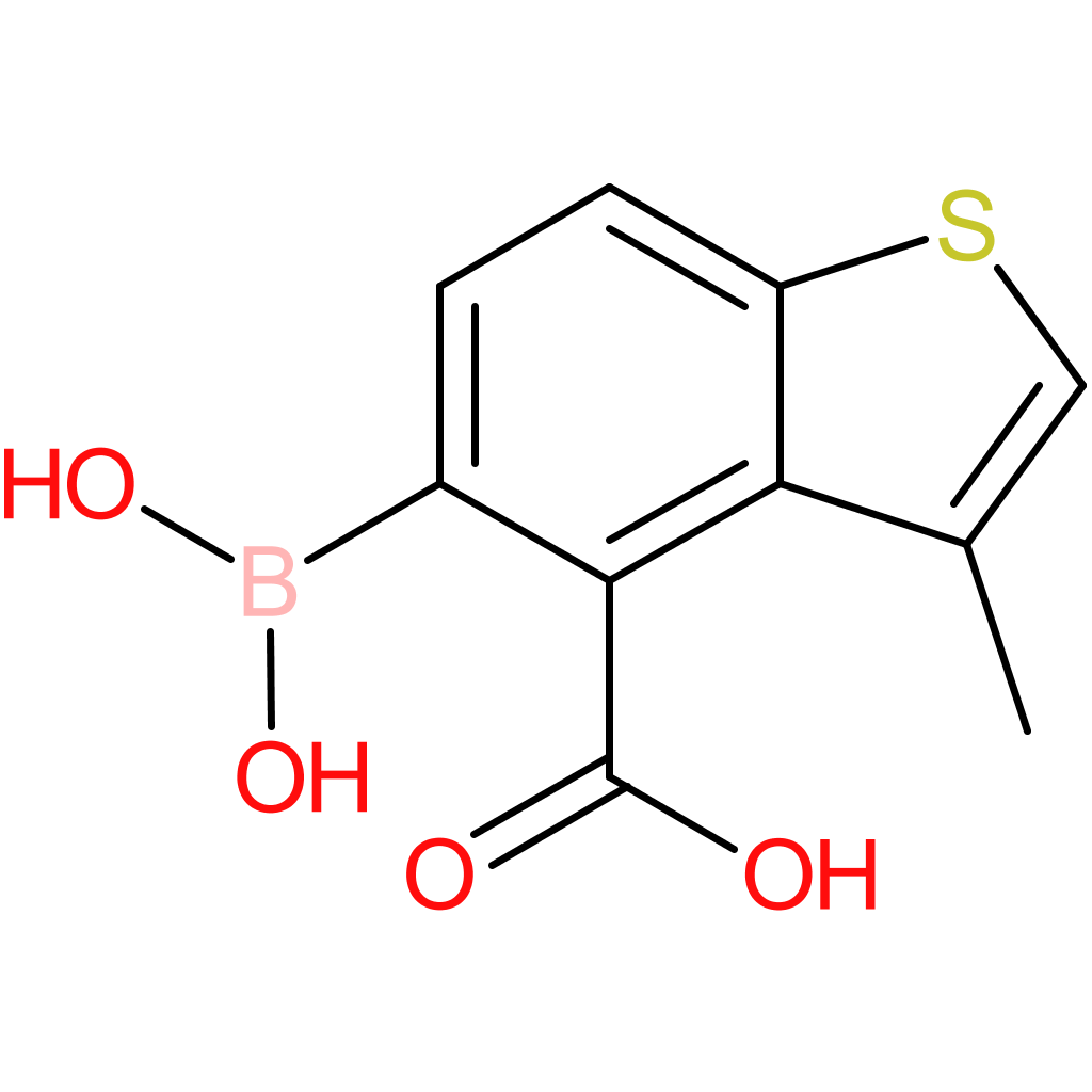 4-carboxy-3-methylbenzothiophene-5-boronic acid