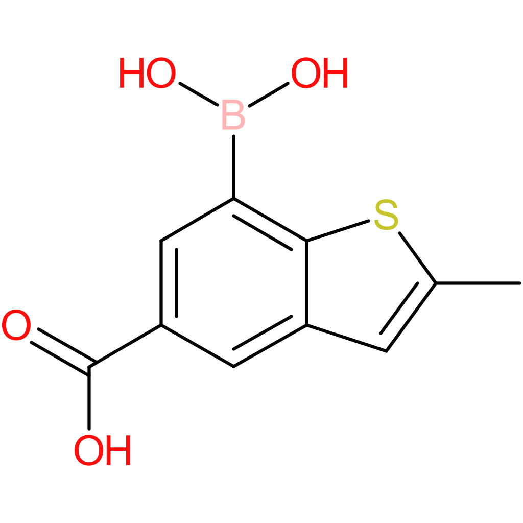 5-carboxy-2-methylbenzothiophene-7-boronic acid