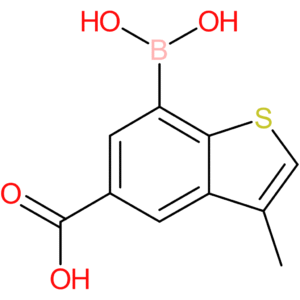 5-carboxy-3-methylbenzothiophene-7-boronic acid