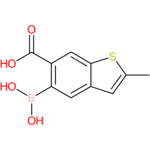 6-carboxy-2-methylbenzothiophene-5-boronic acid