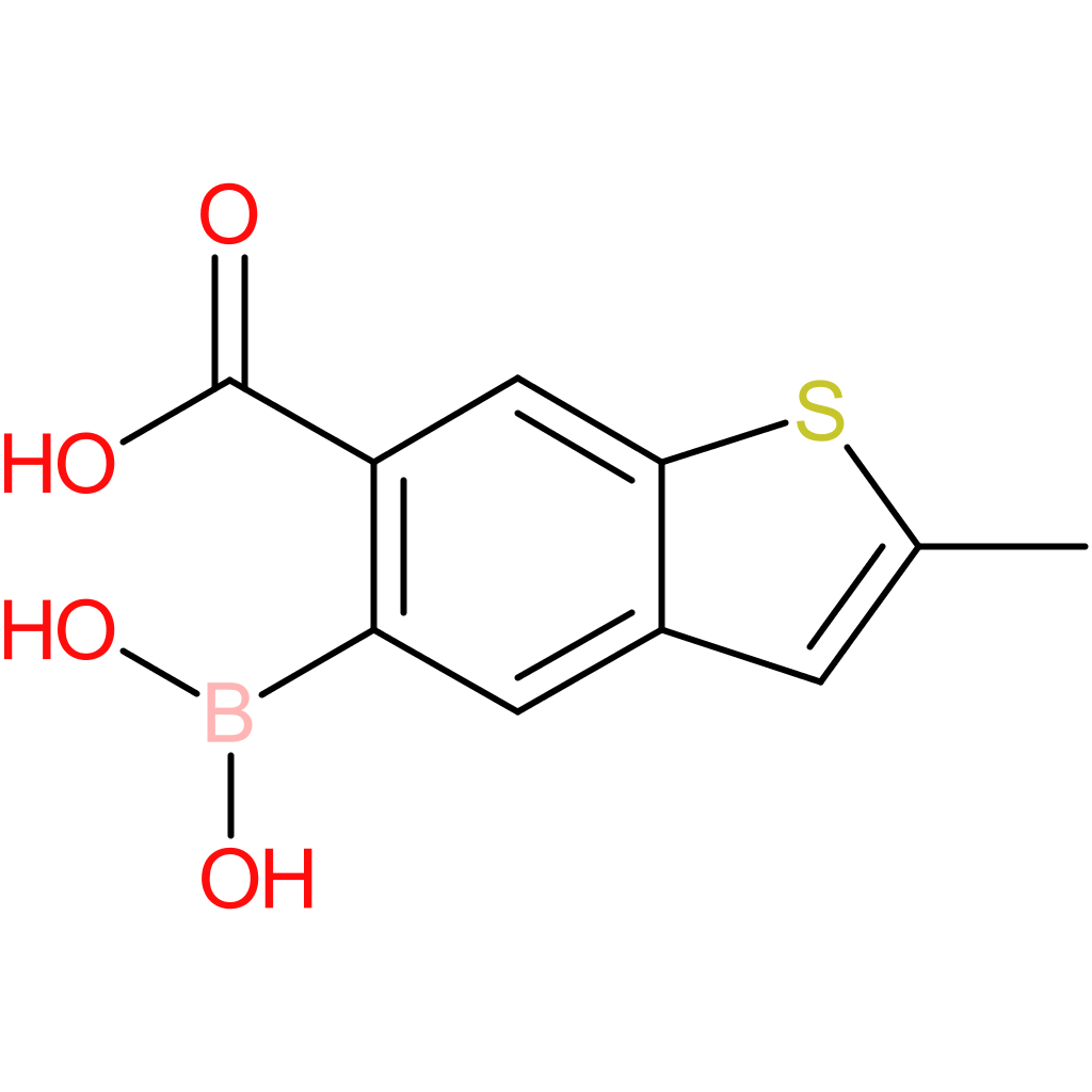 6-carboxy-2-methylbenzothiophene-5-boronic acid