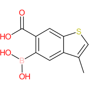 6-carboxy-3-methylbenzothiophene-5-boronic acid