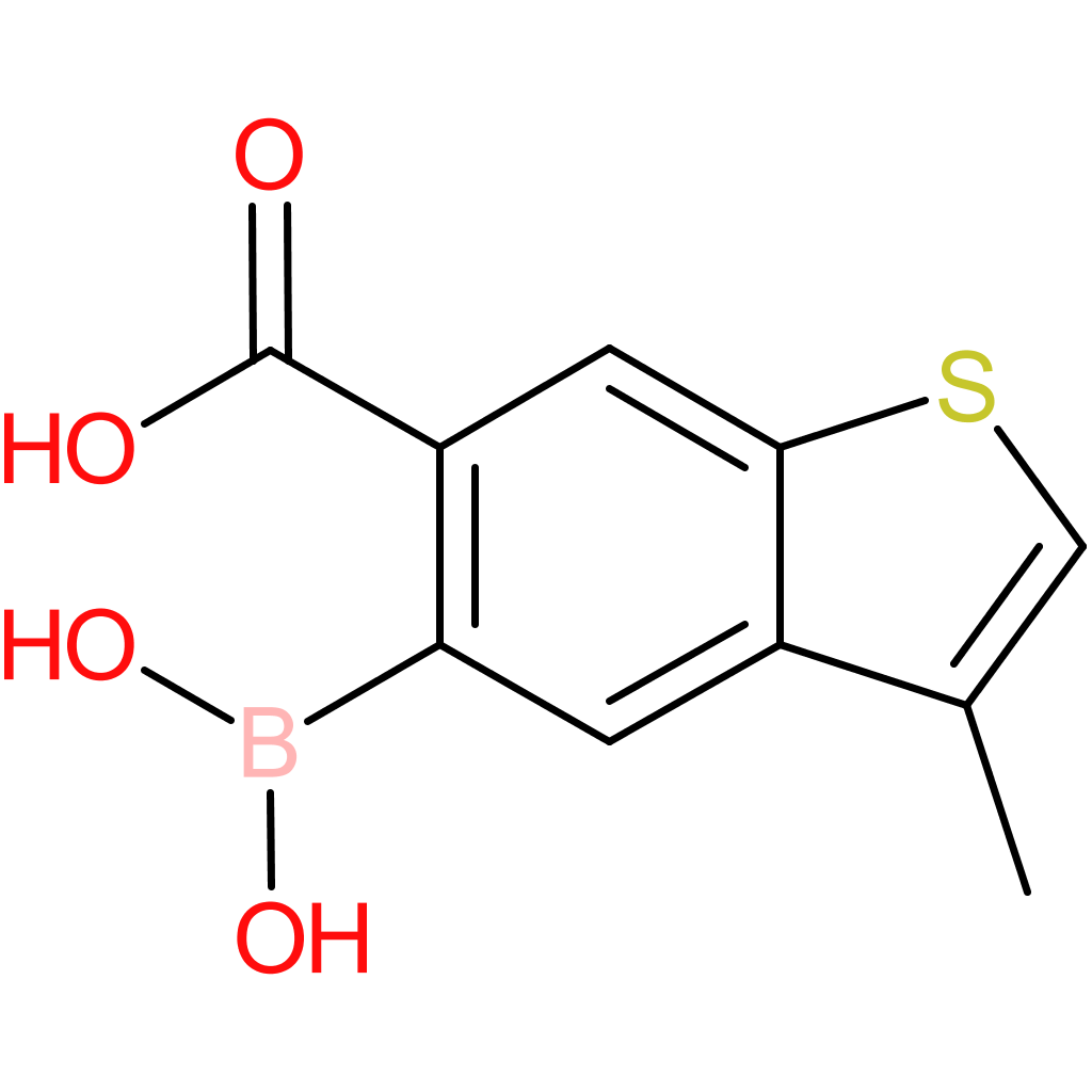 6-carboxy-3-methylbenzothiophene-5-boronic acid