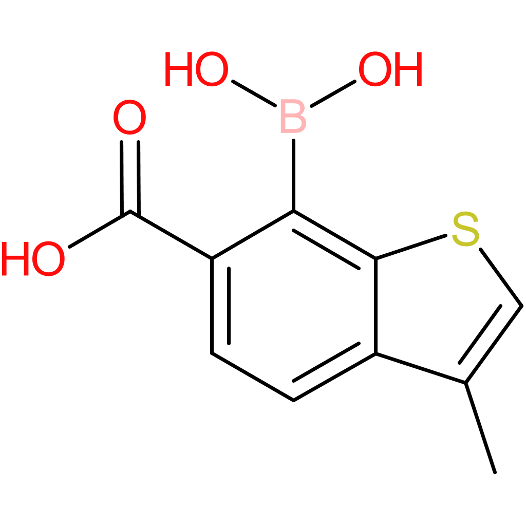 6-carboxy-3-methylbenzothiophene-7-boronic acid