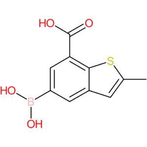 7-carboxy-2-methylbenzothiophene-5-boronic acid