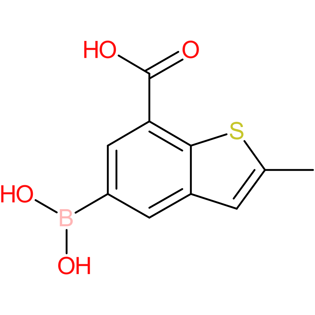 7-carboxy-2-methylbenzothiophene-5-boronic acid