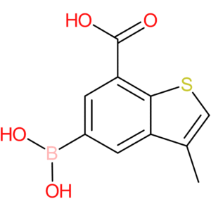 7-carboxy-3-methylbenzothiophene-5-boronic acid