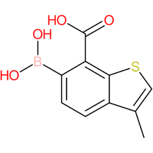 7-carboxy-3-methylbenzothiophene-6-boronic acid