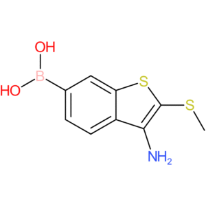 3-amino-2-(methylthio)benzothiophene-6-boronic acid