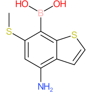 4-amino-6-(methylthio)benzothiophene-7-boronic acid