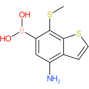 4-amino-7-(methylthio)benzothiophene-6-boronic acid