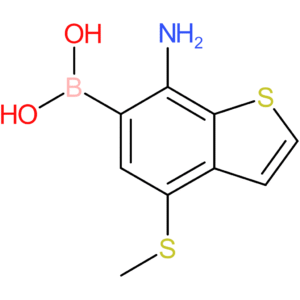 7-amino-4-(methylthio)benzothiophene-6-boronic acid