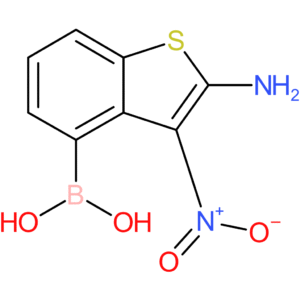 2-amino-3-nitrobenzothiophene-4-boronic acid