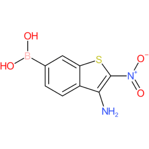 3-amino-2-nitrobenzothiophene-6-boronic acid