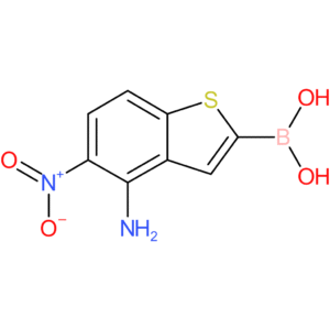 4-amino-5-nitrobenzothiophene-2-boronic acid