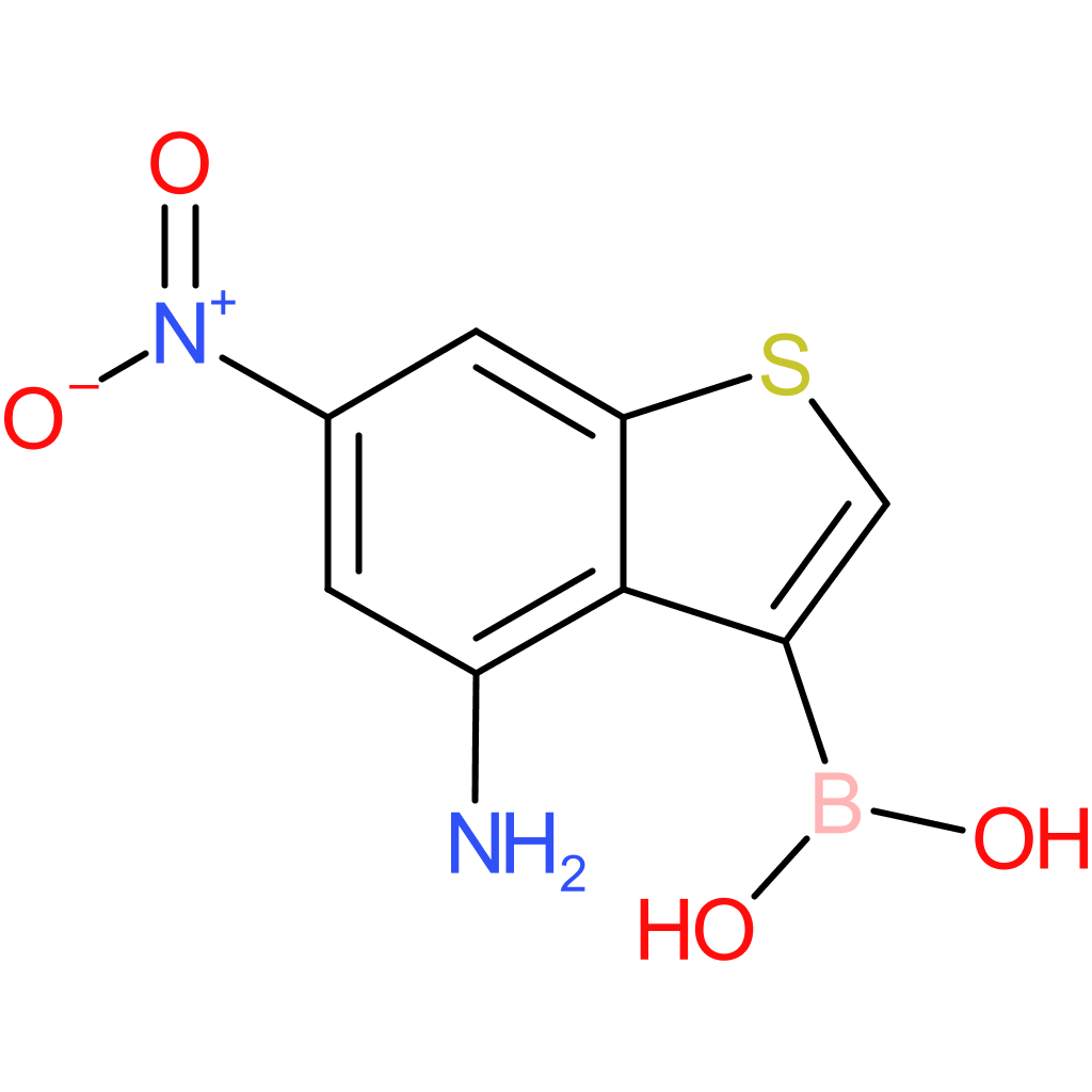 4-amino-6-nitrobenzothiophene-3-boronic acid