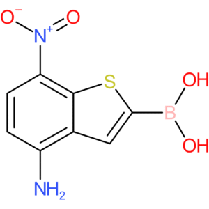4-amino-7-nitrobenzothiophene-2-boronic acid