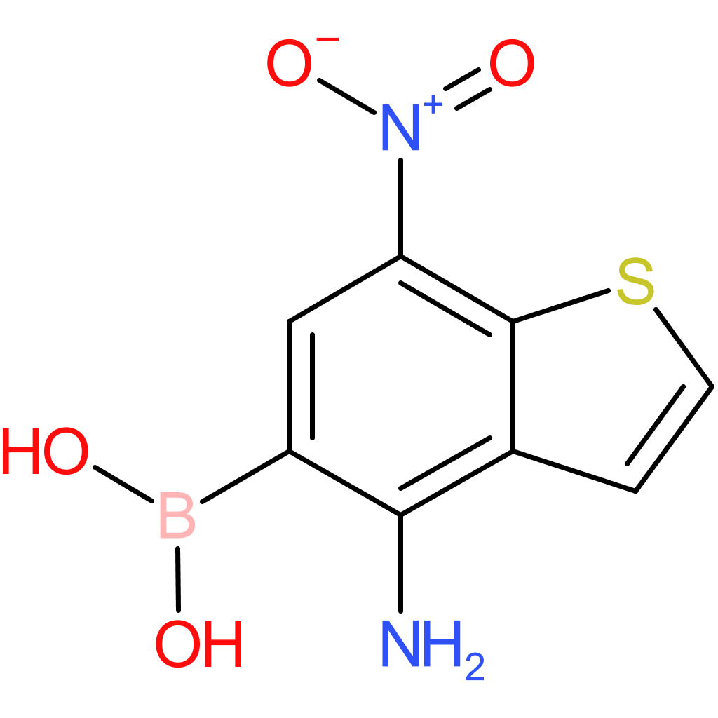 4-amino-7-nitrobenzothiophene-5-boronic acid