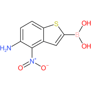 5-amino-4-nitrobenzothiophene-2-boronic acid