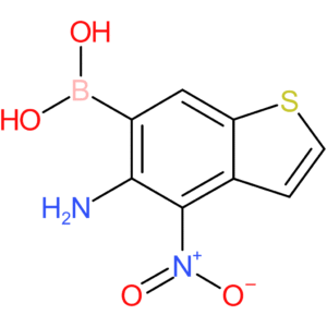 5-amino-4-nitrobenzothiophene-6-boronic acid