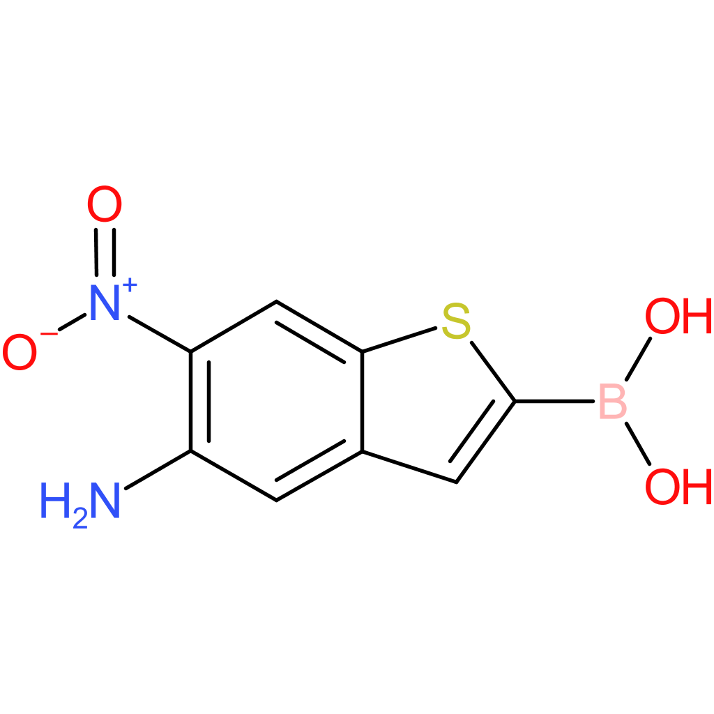 5-amino-6-nitrobenzothiophene-2-boronic acid