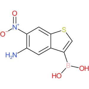 5-amino-6-nitrobenzothiophene-3-boronic acid