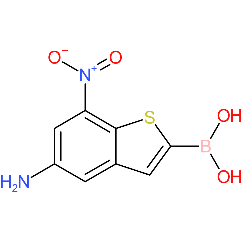 5-amino-7-nitrobenzothiophene-2-boronic acid