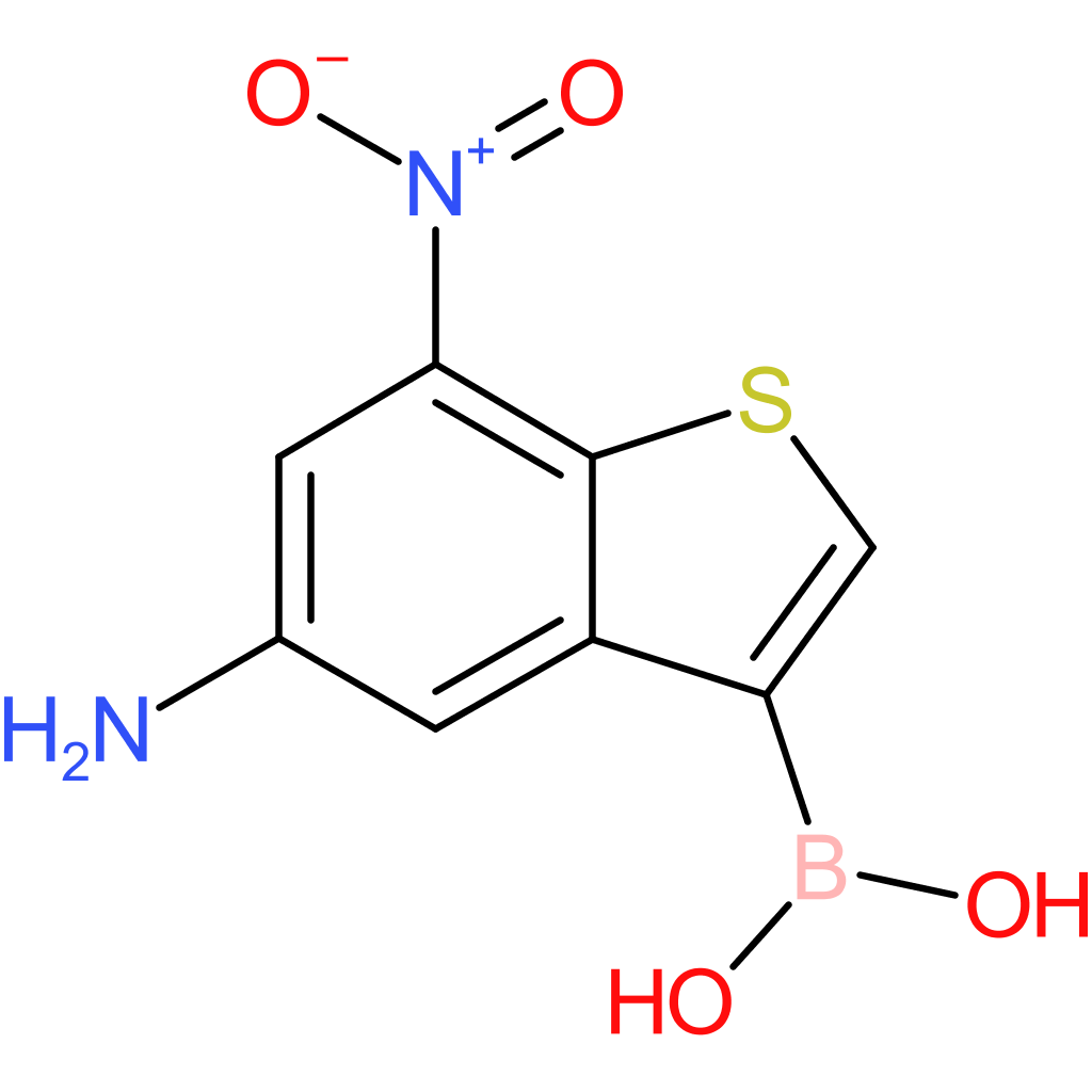 5-amino-7-nitrobenzothiophene-3-boronic acid