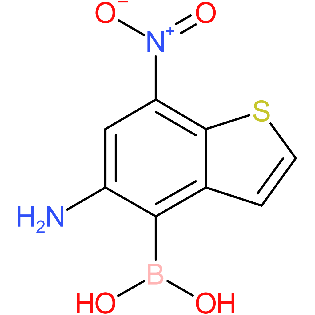 5-amino-7-nitrobenzothiophene-4-boronic acid