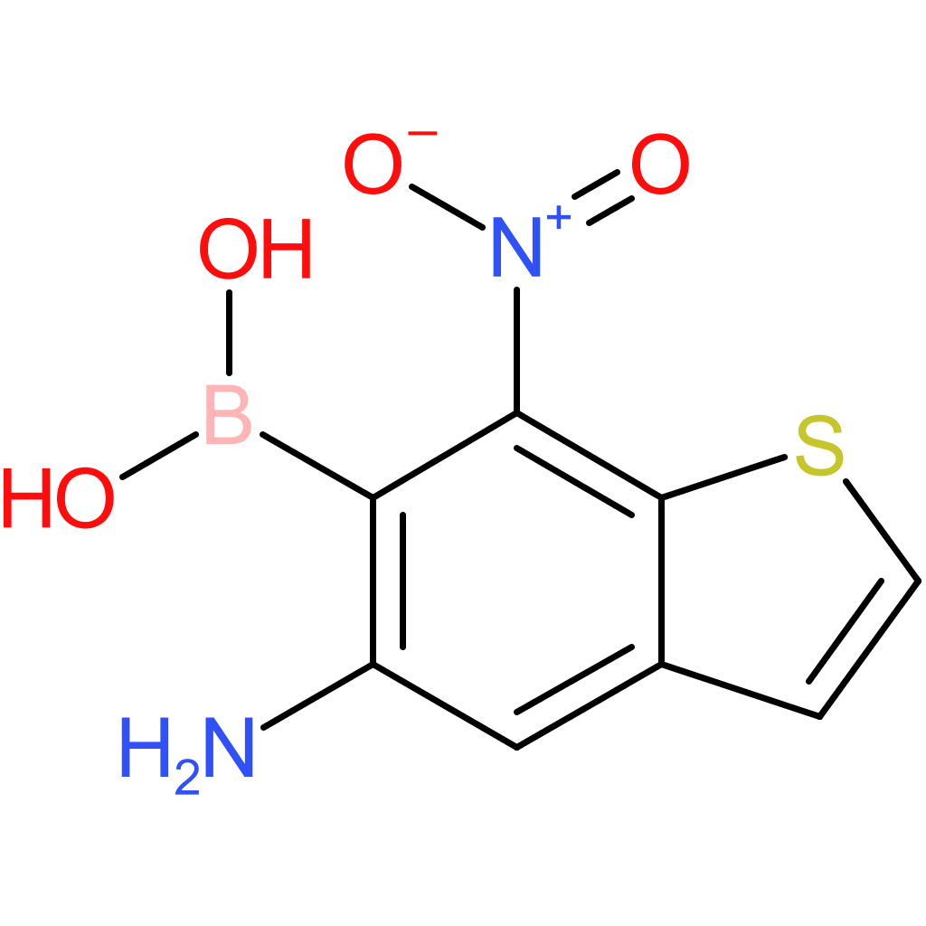 5-amino-7-nitrobenzothiophene-6-boronic acid