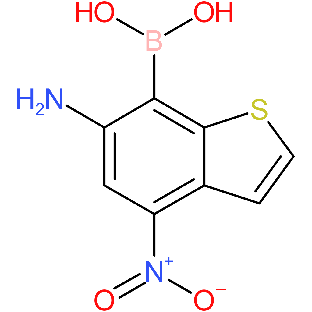6-amino-4-nitrobenzothiophene-7-boronic acid