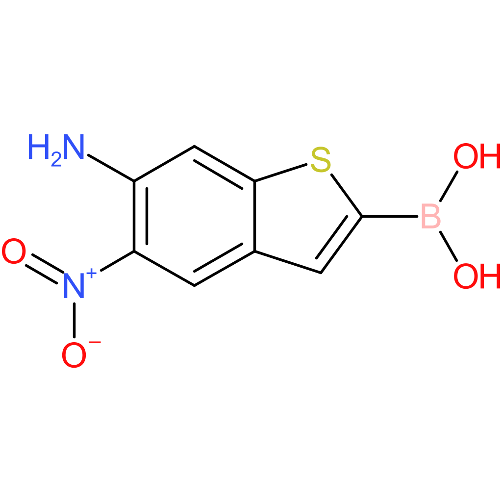 6-amino-5-nitrobenzothiophene-2-boronic acid
