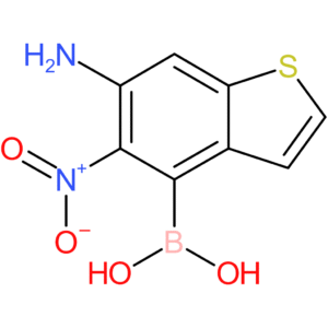6-amino-5-nitrobenzothiophene-4-boronic acid