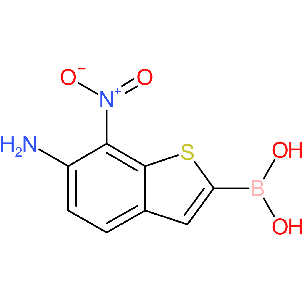 6-amino-7-nitrobenzothiophene-2-boronic acid