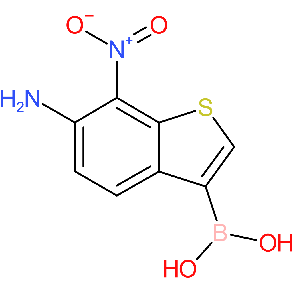6-amino-7-nitrobenzothiophene-3-boronic acid
